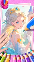 Princess Game Fantasy Coloring MOD APK