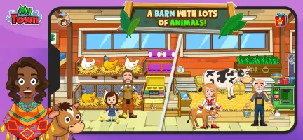 My Town Farm Animal game MOD APK