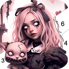 Dark, Horror Color by Number MOD APK