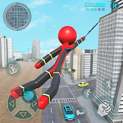 Rope Hero Spider Stickman War MOD APK