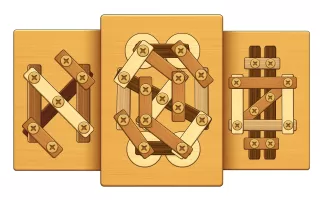 Screw Puzzle: Wood Nut & Bolt™ MOD APK