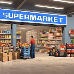 Supermarket Simulator 3D Store MOD APK