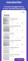 Handwriter: text to assignment MOD APK