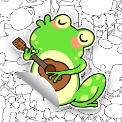 Sticker Book: Coloring Puzzle MOD APK