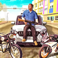 Indian Bike Game Mafia City 3D MOD APK