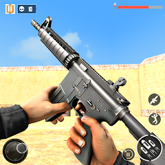 fps cover firing Offline Game MOD APK