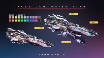 Iron Space: Space Team Battles MOD APK