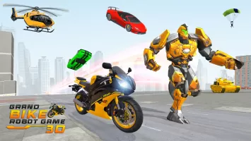 Bike Robot Shooting: War Games MOD APK