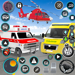 Heli Ambulance Simulator Game MOD APK