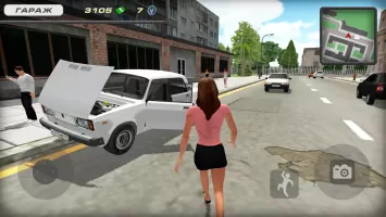 Lada 2107 Russian City Driving MOD APK