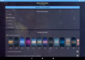 Moon Over Water Live Wallpaper MOD APK