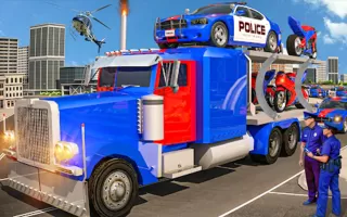 Police Transport Car Parking MOD APK
