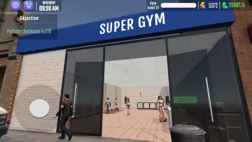 Gym Simulator 3D Fitness Store MOD APK