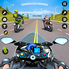 Moto Traffic Bike Race Game 3d MOD APK