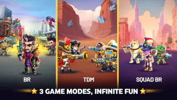 Battle Stars : 4v4 TDM & BR MOD APK