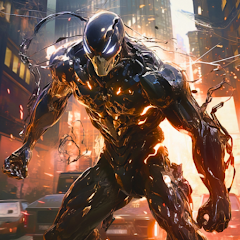 Black spiders super hero games MOD APK