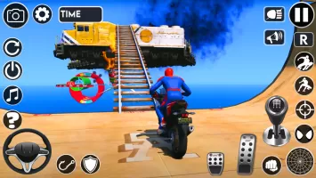 Superhero Tricky Bike Stunt MOD APK
