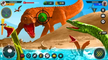 Wild Dino Hunting Jungle Games MOD APK