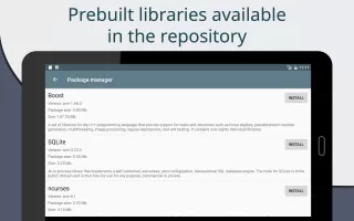 Cxxdroid - C/C++ compiler IDE MOD APK