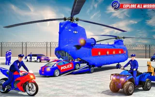 Police Transport Car Parking MOD APK