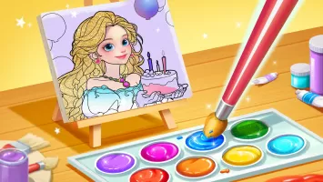 Princess Game Fantasy Coloring MOD APK