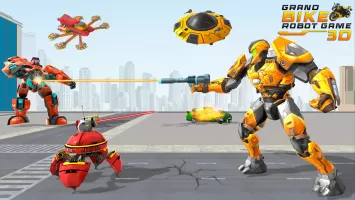 Bike Robot Shooting: War Games MOD APK