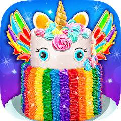 Rainbow Unicorn Cake MOD APK