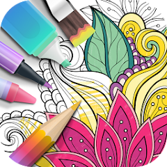 Garden Coloring Book MOD APK
