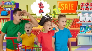 Vlad & Niki Supermarket game MOD APK