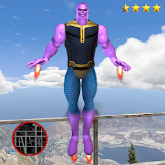 Vegas Crime Rope Hero Simulato MOD APK