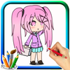 Drawing and Coloring for Gacha MOD APK