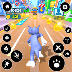 Tom Cat Run : Subway Adventure MOD APK