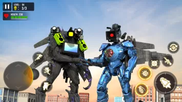 Toilet Rope Monster Game 3d MOD APK