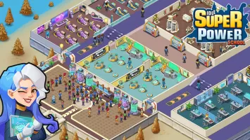 Idle Superpower School MOD APK