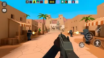 BLOCKFIELD — 5v5 PvP Shooter MOD APK