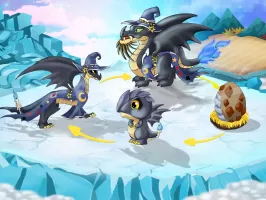DRAGON VILLAGE -city sim mania MOD APK