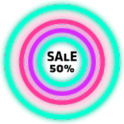 Neon Glow Rings - Icon Pack MOD APK