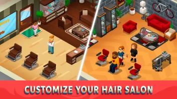 Idle Barber Shop Tycoon - Game MOD APK