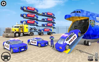 Police Transport Car Parking MOD APK