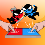 Jumping Ninja Battle 2 Player MOD APK