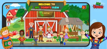My Town Farm Animal game MOD APK