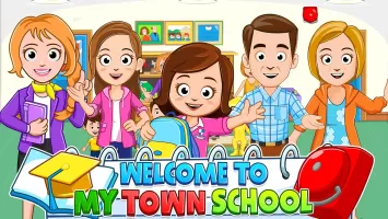 My Town: School game for kids MOD APK
