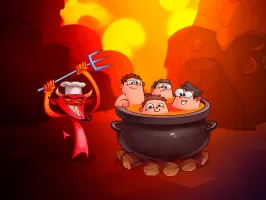 Idle Evil Clicker: Hell Tap MOD APK
