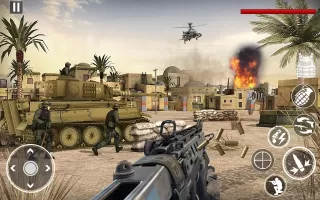World War Pacific Gun Games MOD APK