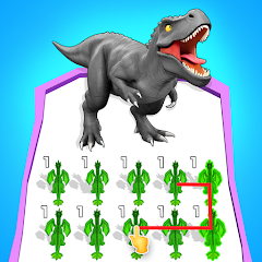 Monster Merge Dinosaur Games MOD APK