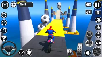 Superhero Tricky Bike Stunt MOD APK
