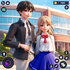High School Love Anime Games MOD APK