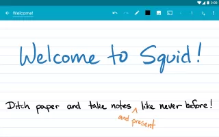 Squid: Take Notes, Markup PDFs MOD APK