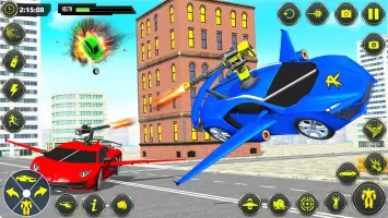 Muscle Car Robot Car Game MOD APK