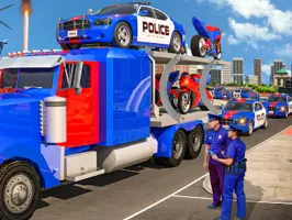 Police Transport Car Parking MOD APK